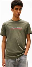 ΑΝΔΡΙΚΟ T-SHIRT ΜΕ ΛΟΓΟΤΥΠΟ REGULAR FIT - DM0DM21978 ΛΑΔΙ TOMMY JEANS