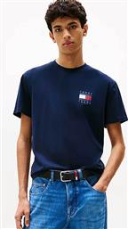 ΑΝΔΡΙΚΟ T-SHIRT ΜΕ PRINT RELAXED FIT - DM0DM21910 ΜΠΛΕ ΣΚΟΥΡΟ TOMMY JEANS