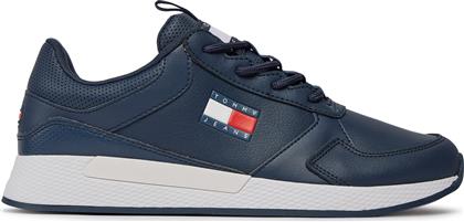 ΑΘΛΗΤΙΚΑ FLEXI RUNNER EM0EM01409 ΣΚΟΥΡΟ ΜΠΛΕ TOMMY JEANS