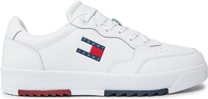 ΑΘΛΗΤΙΚΑ RETRO ESS EM0EM01397 ΛΕΥΚΟ TOMMY JEANS από το EPAPOUTSIA