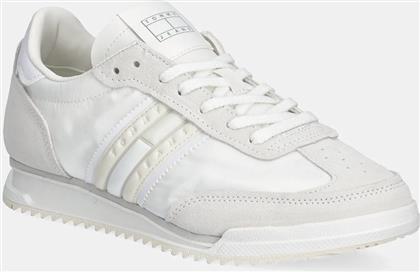 ΑΘΛΗΤΙΚΑ RETRO RUNNER CLEATED ΧΡΩΜΑ: ΜΠΕΖ, EN0EN02717 TOMMY JEANS