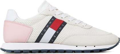 ΑΘΛΗΤΙΚΑ RETRO RUNNER EN0EN02121 ΕΚΡΟΥ TOMMY JEANS