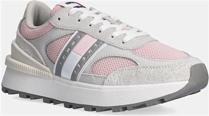 ΑΘΛΗΤΙΚΑ TECH RUNNER ΧΡΩΜΑ: ΡΟΖ, EN0EN02743 TOMMY JEANS