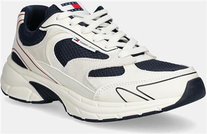 ΑΘΛΗΤΙΚΑ THE CONEY ΧΡΩΜΑ: ΜΠΕΖ, EM0EM01520 TOMMY JEANS