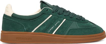 ΑΘΛΗΤΙΚΑ THE GREENWICH EDGE SUEDE EN0EN02924 ΠΡΑΣΙΝΟ TOMMY JEANS
