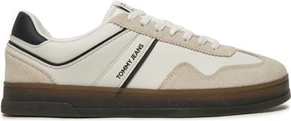 ΑΘΛΗΤΙΚΑ THE GREENWICH LEATHER EM0EM01524 ΜΑΥΡΟ TOMMY JEANS