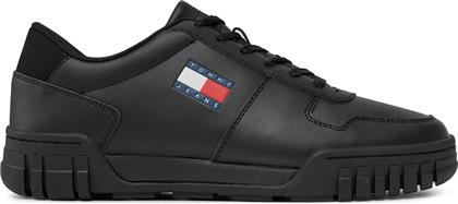 ΑΘΛΗΤΙΚΑ TJM CUPSOLE ESS EM0EM01396 ΜΑΥΡΟ TOMMY JEANS