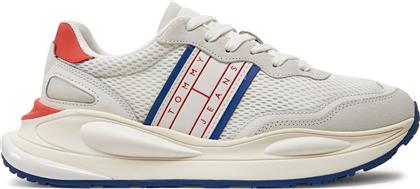 ΑΘΛΗΤΙΚΑ TJM FASHION RUNNER EM0EM01221 ΛΕΥΚΟ TOMMY JEANS