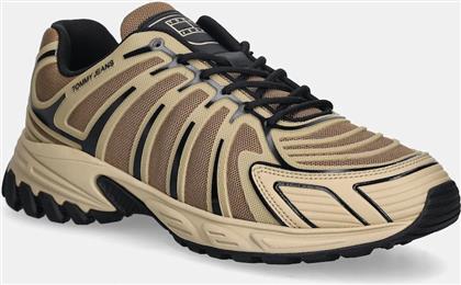 ΑΘΛΗΤΙΚΑ TJM OUTDOOR RUNNER TECH. ΧΡΩΜΑ: ΜΠΕΖ, EM0EM01640 TOMMY JEANS