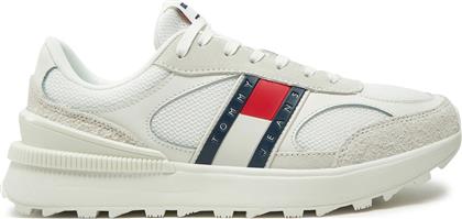 ΑΘΛΗΤΙΚΑ TJM TECHNICAL RUNNER ESS EM0EM01537 ΛΕΥΚΟ TOMMY JEANS