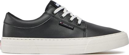 ΑΘΛΗΤΙΚΑ TJM VULC. SKATE DERBY ESS EM0EM01400 ΜΑΥΡΟ TOMMY JEANS