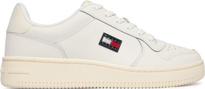 ΑΘΛΗΤΙΚΑ TJW BASKET EN0EN02980 ΛΕΥΚΟ TOMMY JEANS