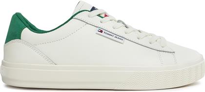 ΑΘΛΗΤΙΚΑ TJW CUPSOLE SNEAKER ESS EN0EN02508 ΕΚΡΟΥ TOMMY JEANS