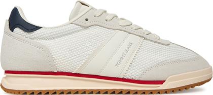 ΑΘΛΗΤΙΚΑ TJW LOW PROFILE RUNNER EN0EN02862 ΕΚΡΟΥ TOMMY JEANS