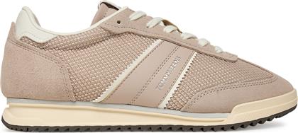 ΑΘΛΗΤΙΚΑ TJW LOW PROFILE RUNNER EN0EN02862 ΕΚΡΟΥ TOMMY JEANS