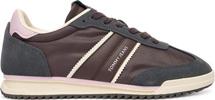 ΑΘΛΗΤΙΚΑ TJW LOW PROFILE RUNNER EN0EN02927 ΜΑΥΡΟ TOMMY JEANS