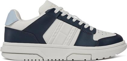 ΑΘΛΗΤΙΚΑ TJW SKATE SNEAKER MAT MIX EN0EN02501 ΣΚΟΥΡΟ ΜΠΛΕ TOMMY JEANS