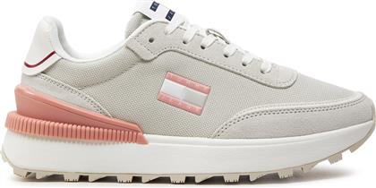 ΑΘΛΗΤΙΚΑ TJW TECH RUNNER ESS EN0EN02511 ΓΚΡΙ TOMMY JEANS