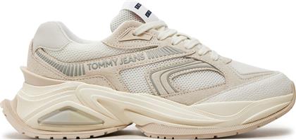 ΑΘΛΗΤΙΚΑ TJW TRENDY RETRO RUNNER EN0EN02550 ΕΚΡΟΥ TOMMY JEANS