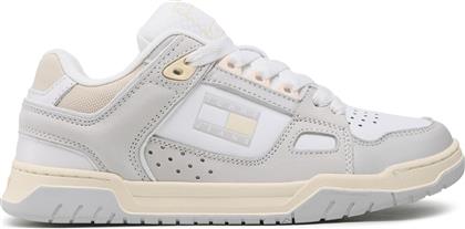 ΑΘΛΗΤΙΚΑ WMN SKATE LOW EN0EN02053 ΓΚΡΙ TOMMY JEANS