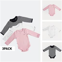 BABY 3-PACK ΒΡΕΦΙΚΑ ΚΟΡΜΑΚΙΑ (9000114589-61855) TOMMY JEANS από το COSMOSSPORT