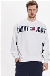 ΜΠΛΟΥΖΑ ARCHIVE DM0DM16378 ΛΕΥΚΟ BOXY FIT TOMMY JEANS