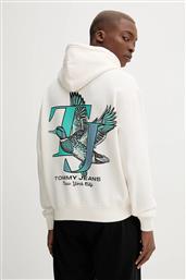 ΜΠΛΟΥΖΑ ΧΡΩΜΑ: ΜΠΕΖ, ΜΕ ΚΟΥΚΟΥΛΑ, DM0DM22088 TOMMY JEANS