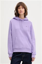ΜΠΛΟΥΖΑ ΧΡΩΜΑ: ΜΟΒ, ΜΕ ΚΟΥΚΟΥΛΑ, DW0DW19958 TOMMY JEANS