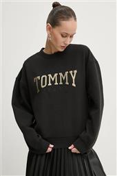 ΜΠΛΟΥΖΑ ΧΡΩΜΑ: ΜΑΥΡΟ, DW0DW19845 TOMMY JEANS