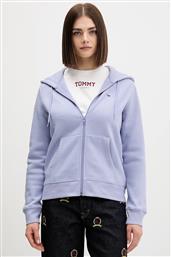 ΜΠΛΟΥΖΑ ΧΡΩΜΑ: ΜΑΥΡΟ, ΜΕ ΚΟΥΚΟΥΛΑ, DW0DW19729 TOMMY JEANS