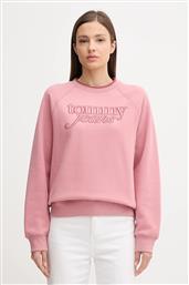 ΜΠΛΟΥΖΑ ΧΡΩΜΑ: ΠΟΡΤΟΚΑΛΙ, DW0DW21196 TOMMY JEANS