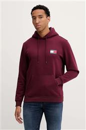 ΜΠΛΟΥΖΑ ΧΡΩΜΑ: ΠΡΑΣΙΝΟ, ΜΕ ΚΟΥΚΟΥΛΑ, DM0DM20738 TOMMY JEANS