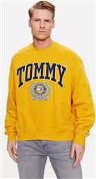 ΜΠΛΟΥΖΑ COLLEGE GRAPHIC DM0DM16804 ΚΙΤΡΙΝΟ BOXY FIT TOMMY JEANS