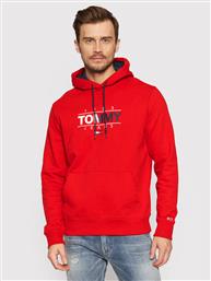 ΜΠΛΟΥΖΑ TJM ESSENTIAL GRAPHIC DM0DM11630 ΚΟΚΚΙΝΟ REGULAR FIT TOMMY JEANS