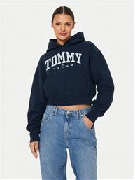 ΜΠΛΟΥΖΑ VARSITY DW0DW19291 ΣΚΟΥΡΟ ΜΠΛΕ RELAXED FIT TOMMY JEANS