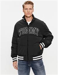 ΜΠΟΜΠΕΡ ΜΠΟΥΦΑΝ DM0DM17479 ΜΑΥΡΟ RELAXED FIT TOMMY JEANS