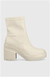 ΜΠΟΤΑΚΙΑ HEELED BOOT , ΧΡΩΜΑ: ΜΠΕΖ TOMMY JEANS