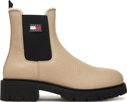 ΜΠΟΤΑΚΙΑ ΜΕ ΛΑΣΤΙΧΟ TJW CHELSEA BOOT WL EN0EN02826 ΕΚΡΟΥ TOMMY JEANS