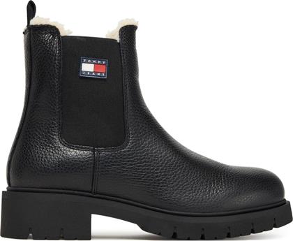 ΜΠΟΤΑΚΙΑ ΜΕ ΛΑΣΤΙΧΟ TJW CHELSEA BOOT WL EN0EN02826 ΜΑΥΡΟ TOMMY JEANS