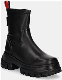 ΜΠΟΤΑΚΙΑ TJW CHUNKY CHELSEA BOOT MIX MAT ΧΡΩΜΑ: ΜΑΥΡΟ, EN0EN02555 TOMMY JEANS