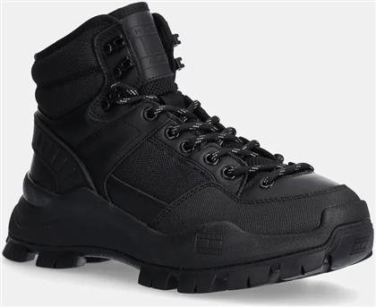 ΜΠΟΤΑΚΙΑ TJW FEMININE HYBRID BOOT ΧΡΩΜΑ: ΜΑΥΡΟ, EN0EN02553 TOMMY JEANS από το ANSWEAR