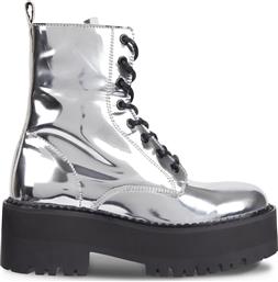 ΜΠΟΤΑΚΙΑ TJW FLATFORM ZIP UP METALLIC EN0EN02403 ΓΚΡΙ TOMMY JEANS