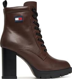 ΜΠΟΤΑΚΙΑ TJW LACE UP EN0EN02832 ΚΑΦΕ TOMMY JEANS