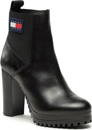 ΜΠΟΤΑΚΙΑ TJW NEW ESS HIGH HEEL BOOT EN0EN02439 ΜΑΥΡΟ TOMMY JEANS