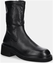 ΜΠΟΤΑΚΙΑ TJW STRETCHY MID BOOT ΧΡΩΜΑ: ΜΑΥΡΟ, EN0EN02928 TOMMY JEANS
