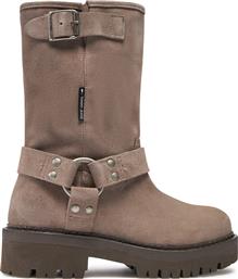 ΜΠΟΤΑΚΙΑ TJW URBAN BIKER BOOT SUEDE EN0EN02729 ΓΚΡΙ TOMMY JEANS