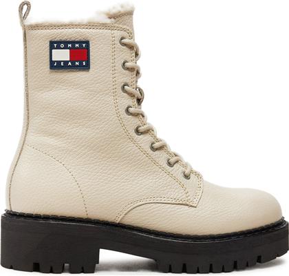 ΜΠΟΤΑΚΙΑ TJW URBAN BOOT TUMBLED EN0EN02317 ΜΠΕΖ TOMMY JEANS