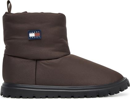 ΜΠΟΤΕΣ ΧΙΟΝΙΟΥ TJW SNOW BOOT EN0EN02823 ΚΑΦΕ TOMMY JEANS