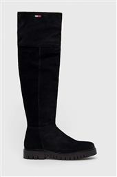 ΜΠΟΤΕΣ ΣΟΥΕΤ WARMLINED LONG BOOT ΓΥΝΑΙΚΕΙΕΣ, ΧΡΩΜΑ: ΜΑΥΡΟ TOMMY JEANS