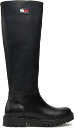 ΜΠΟΤΕΣ TJW LONG SHAFT BOOT EN0EN02627 ΜΑΥΡΟ TOMMY JEANS